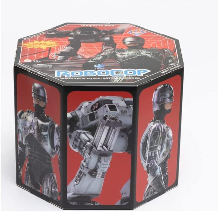 RoboCop ED-209 vs RoboCop Battle Damage 1/8 Action Figure 2-Pack