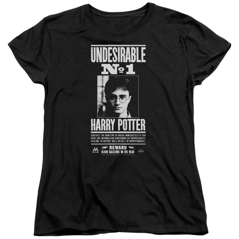 T-Shirt featuring design named Harry Potter - Undesirable No. 1 (Black & White), product image 2 of 2