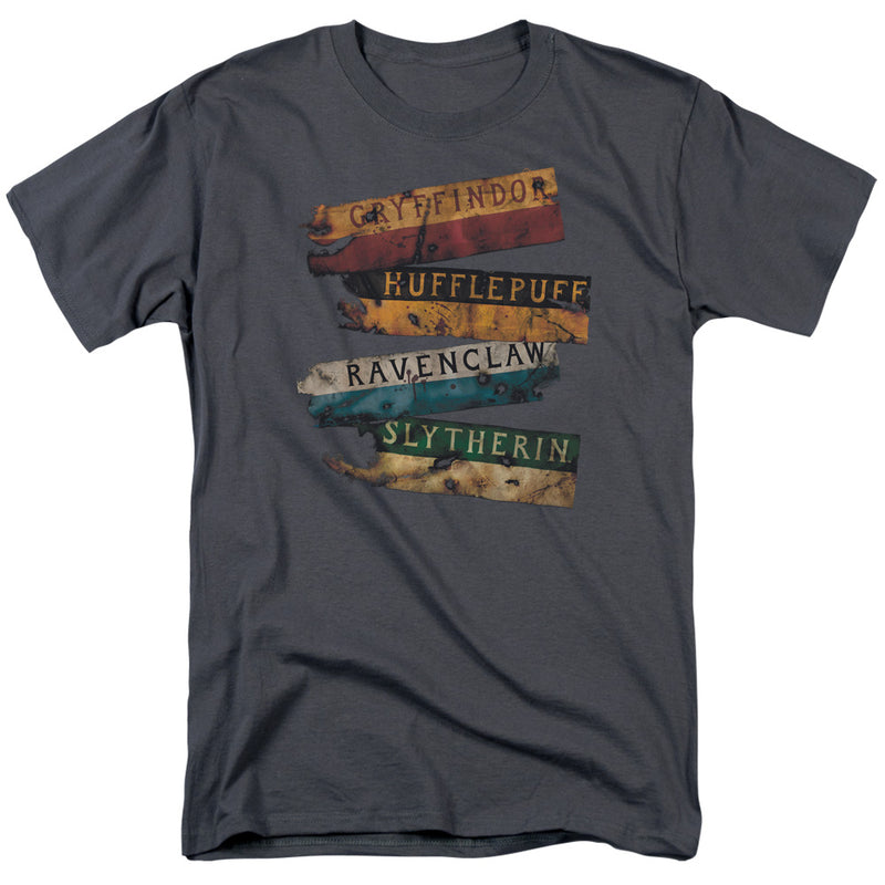T-Shirt featuring design named Harry Potter - Burnt House Banners, product image 1 of 2