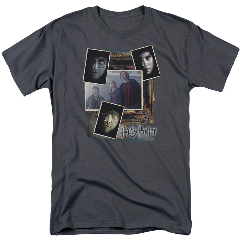 T-Shirt featuring design named Harry Potter - Trio Collage, product image 1 of 2