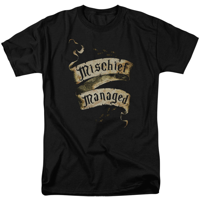 T-Shirt featuring design named Harry Potter - Mischief Managed Scroll, product image 1 of 2