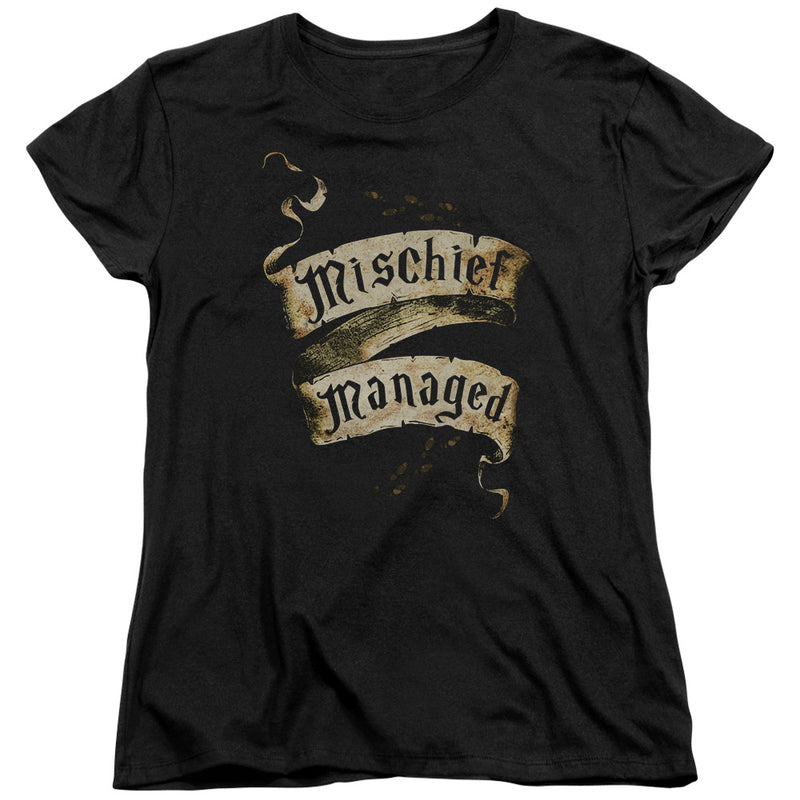 T-Shirt featuring design named Harry Potter - Mischief Managed Scroll, product image 2 of 2
