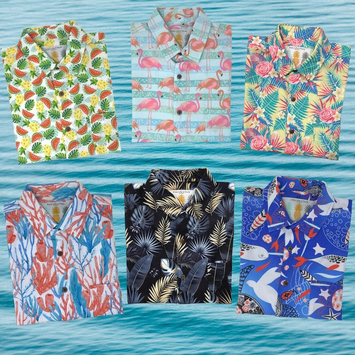 Super Stretch - "Waist" Management Hawaiian Shirt