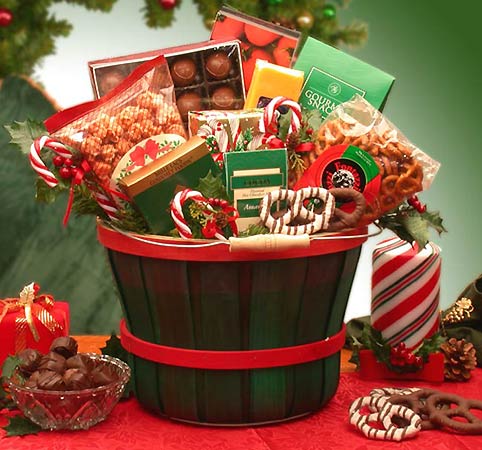 Holiday Traditions Christmas Gift Basket
