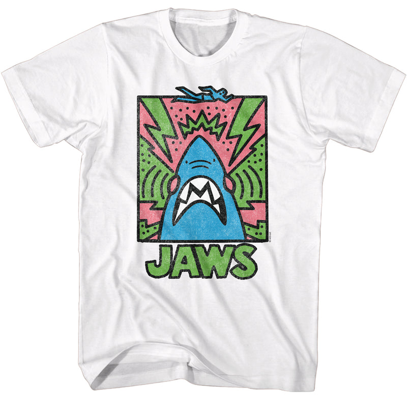 T-Shirt featuring design named Jaws - Abstract Logo
