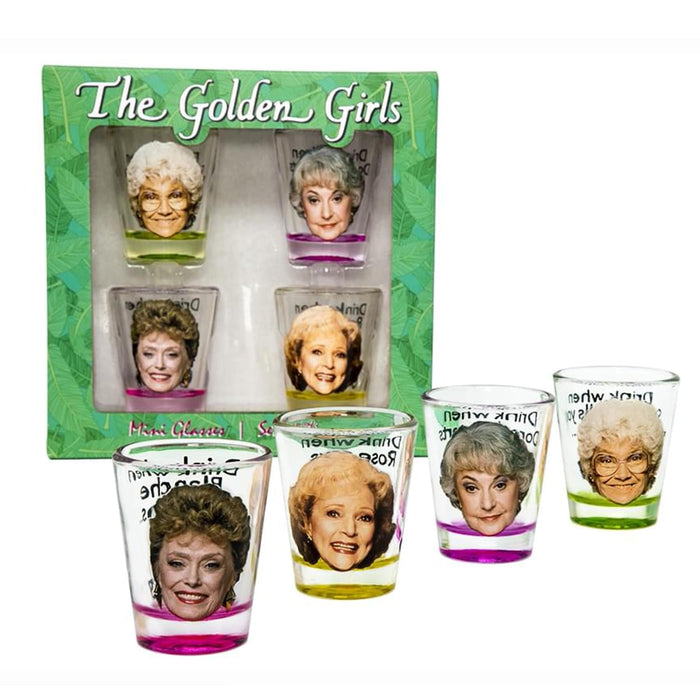 The Golden Girls Shot Glasses (Set of 4)