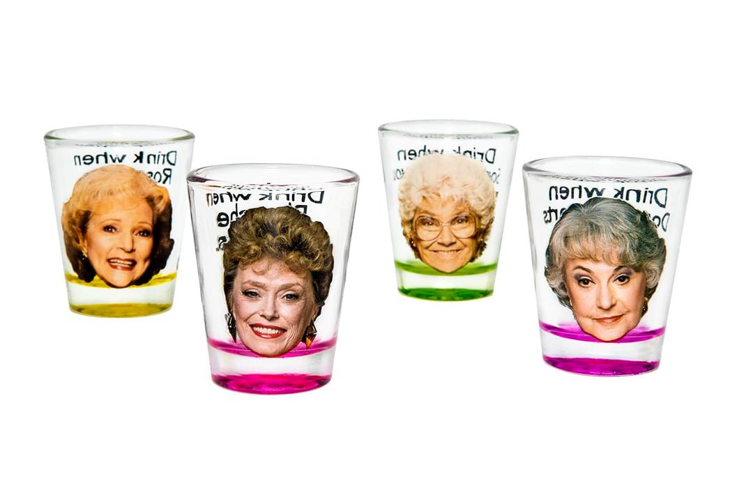 The Golden Girls Shot Glasses (Set of 4)