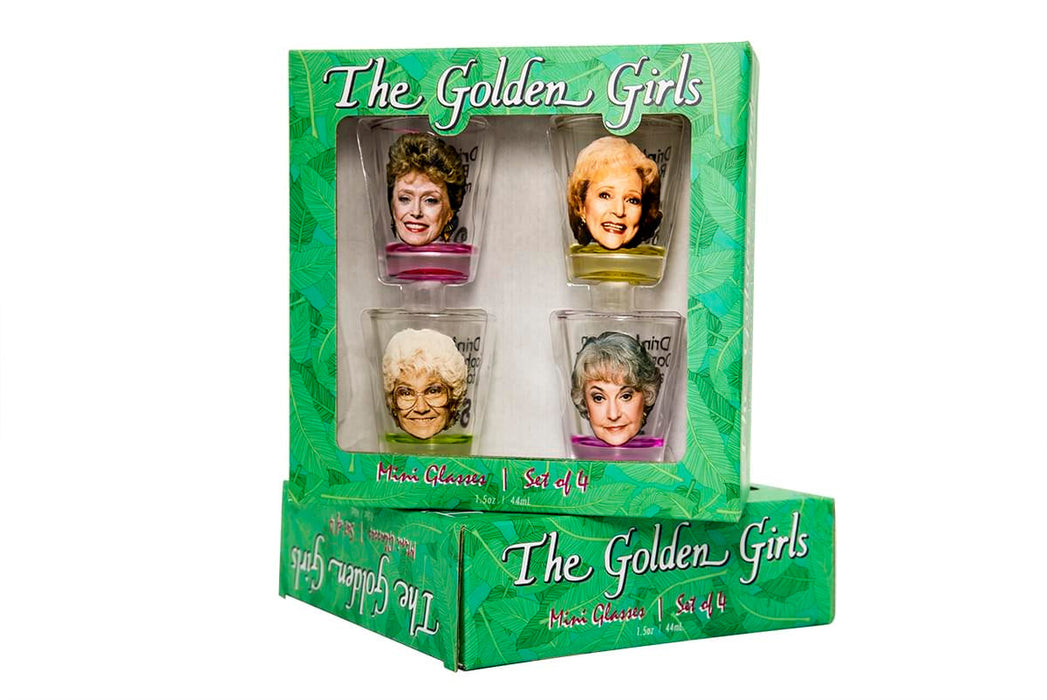 The Golden Girls Shot Glasses (Set of 4)