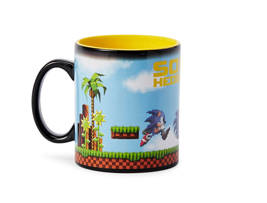 Paint Splatter Ceramic Mug - Sonic the Hedgehog - Atomic Empire