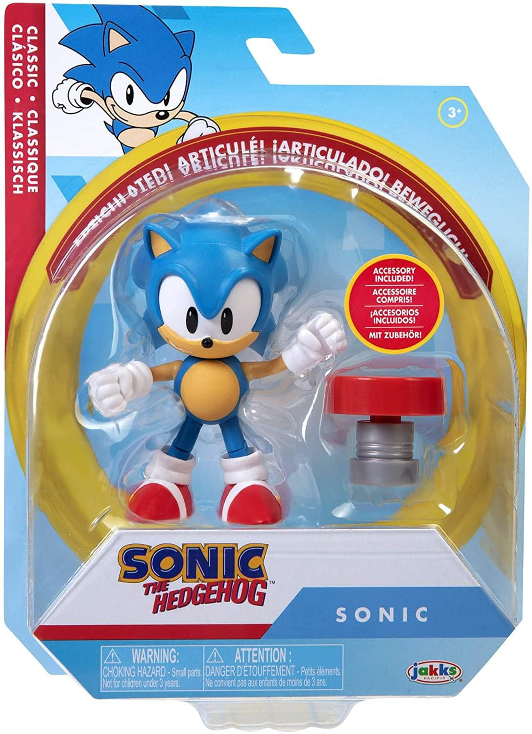 Sonic the Hedgehog 4 Inch Figure | Classic Sonic | Free Shipping — MeTV ...