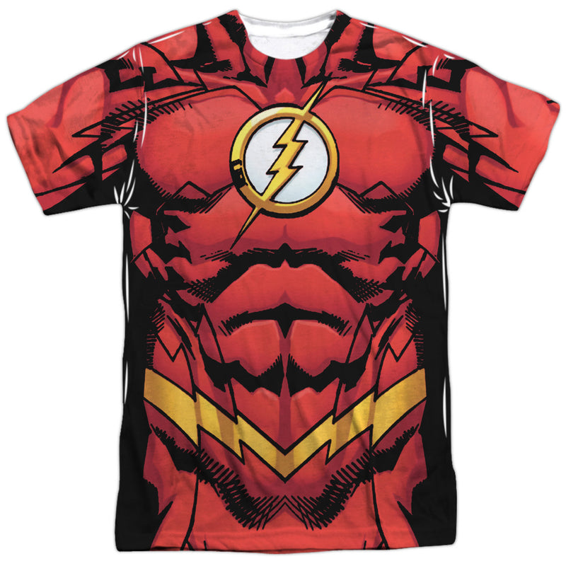 T-Shirt featuring design named Justice League - Flash 52 (front & back), product image 1 of 2