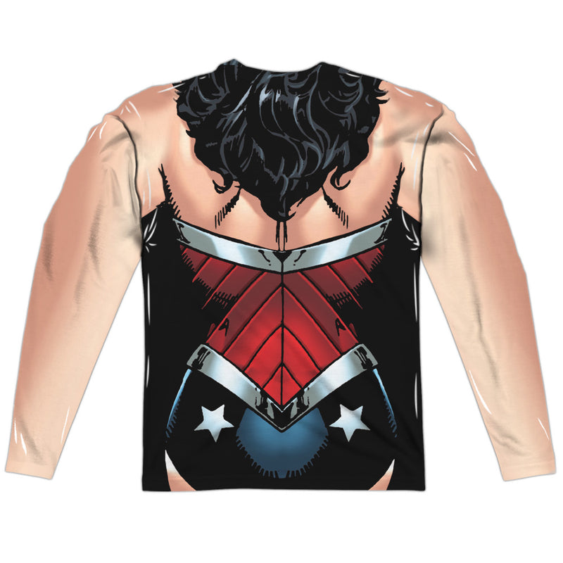 Long-Sleeve Shirt featuring design named Justice League - Wonder 52 (front & back), product image 2 of 2