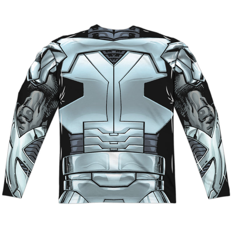 Long-Sleeve Shirt featuring design named Justice League - Cyborg (front & back), product image 2 of 2