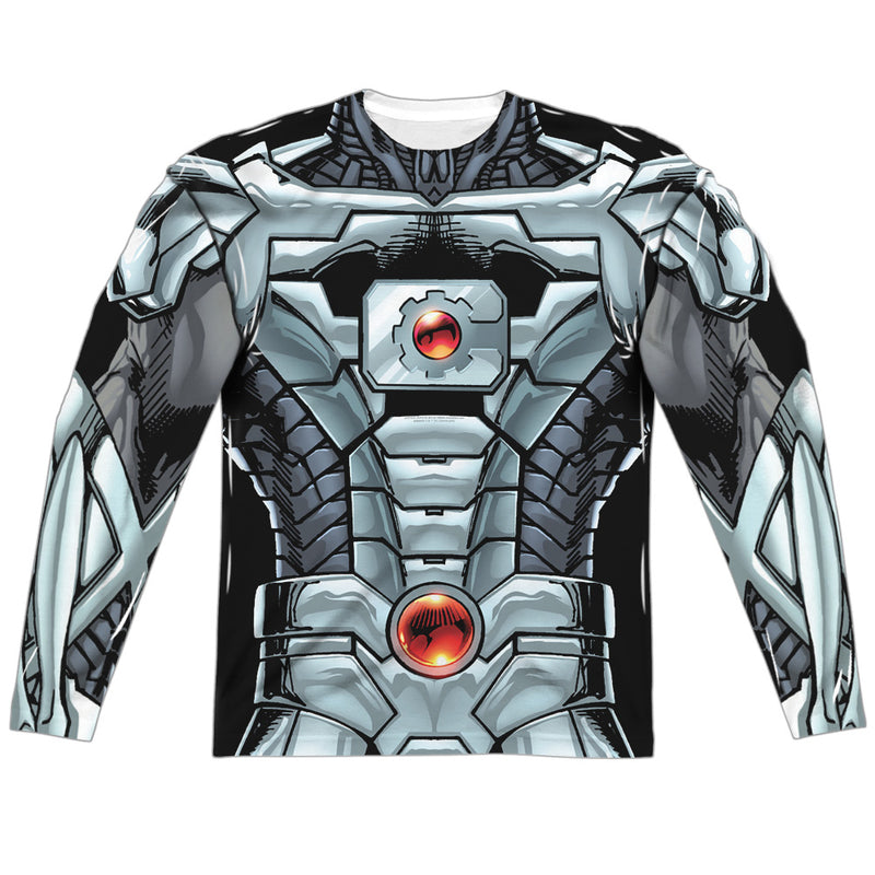 Long-Sleeve Shirt featuring design named Justice League - Cyborg (front & back), product image 1 of 2