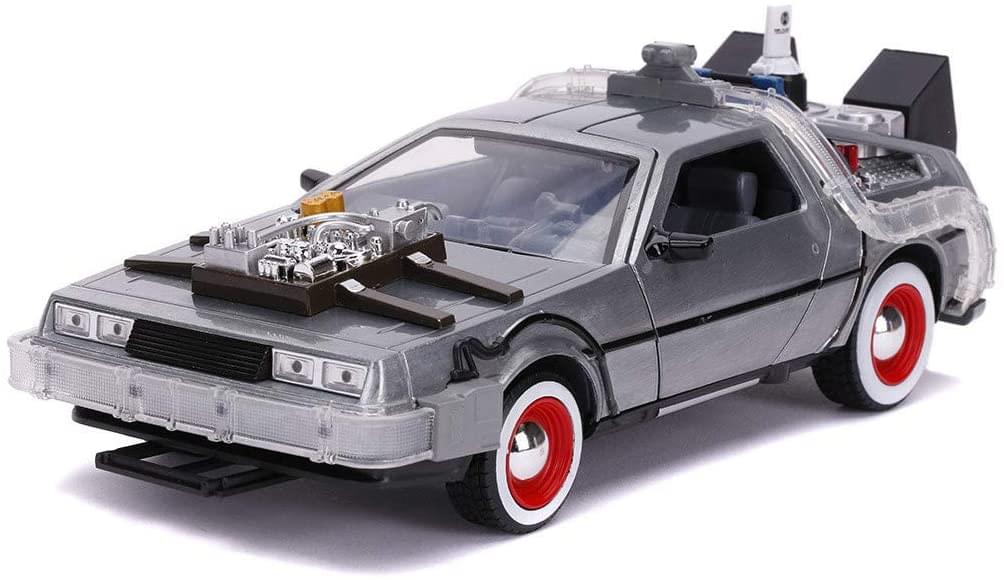 Back To The Future III Time Machine Light-Up 1:24 Die Cast Vehicle