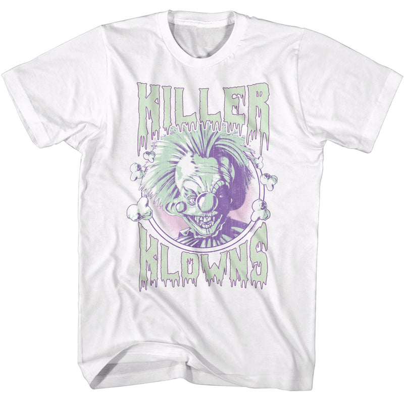 T-Shirt featuring design named Killer Klowns From Outer Space - Pastel Popcorn