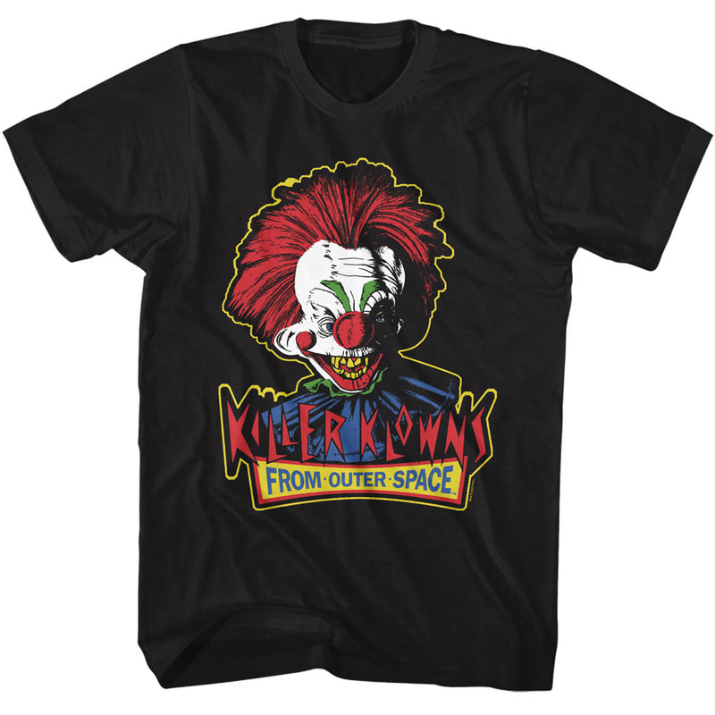 T-Shirt featuring design named Killer Klowns From Outer Space - Head and Logo