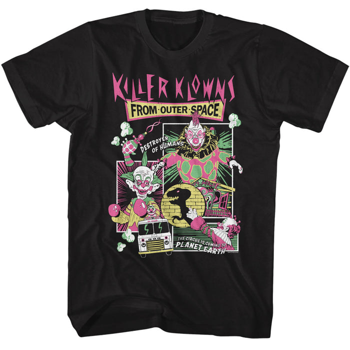 Killer Klowns From Outer Space - Comic Boxes (Black)