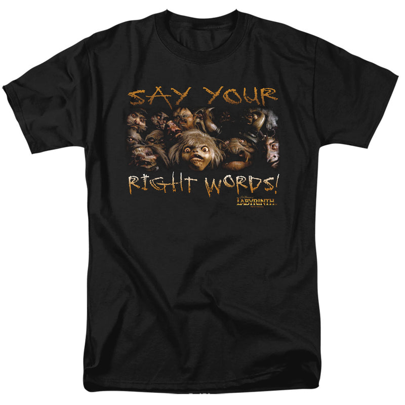 T-Shirt featuring design named Labyrinth - Say Your Right Words, product image 1 of 2