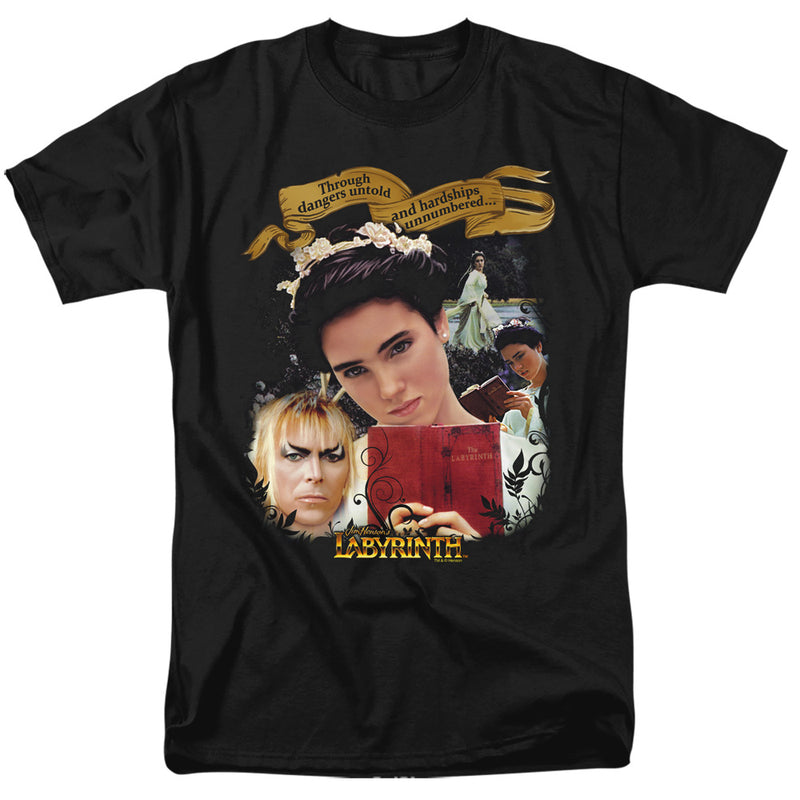 T-Shirt featuring design named Labyrinth - Dangers Untold, product image 1 of 2