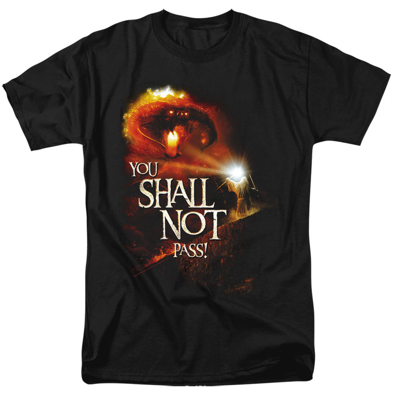 T-Shirt featuring design named The Lord of the Rings Trilogy - You Shall Not Pass, product image 1 of 2