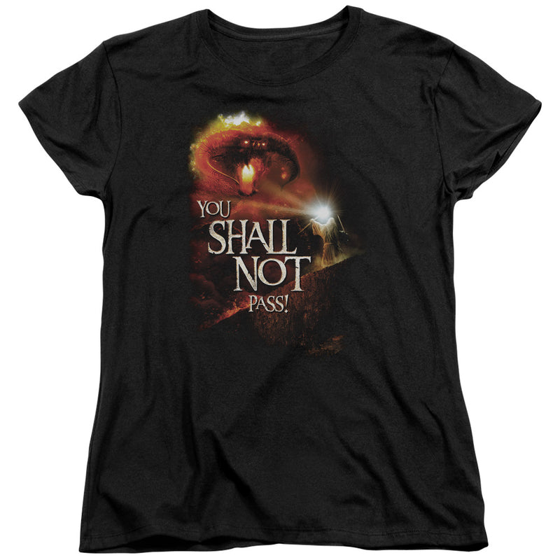 T-Shirt featuring design named The Lord of the Rings Trilogy - You Shall Not Pass, product image 2 of 2