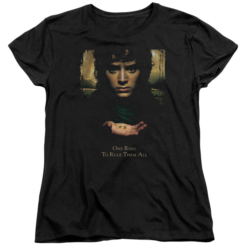 T-Shirt featuring design named The Lord of the Rings Trilogy - Frodo & the One Ring, product image 2 of 2