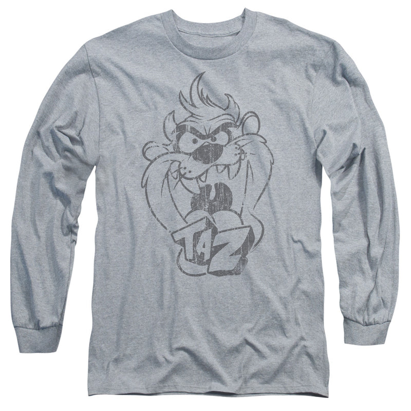 Long-Sleeve Shirt featuring design named Looney Tunes - Faded Taz