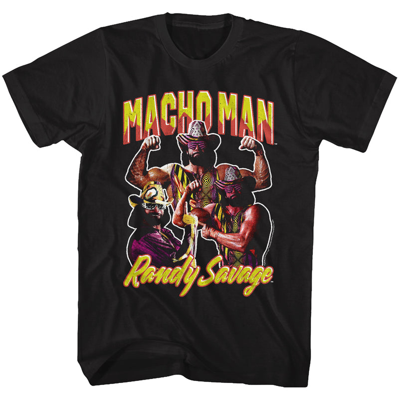 T-Shirt featuring design named Macho Man Randy Savage - Macho Men