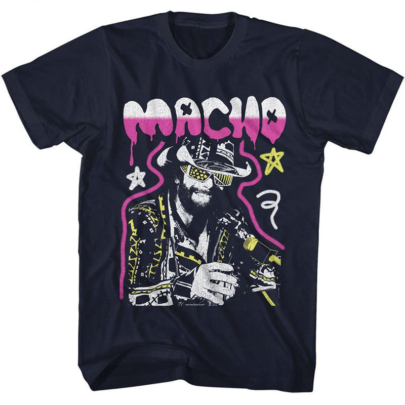 T-Shirt featuring design named Macho Man Randy Savage - Graffiti