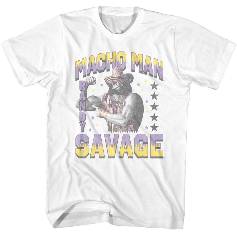 T-Shirt featuring design named Macho Man Randy Savage - Randy and Stars