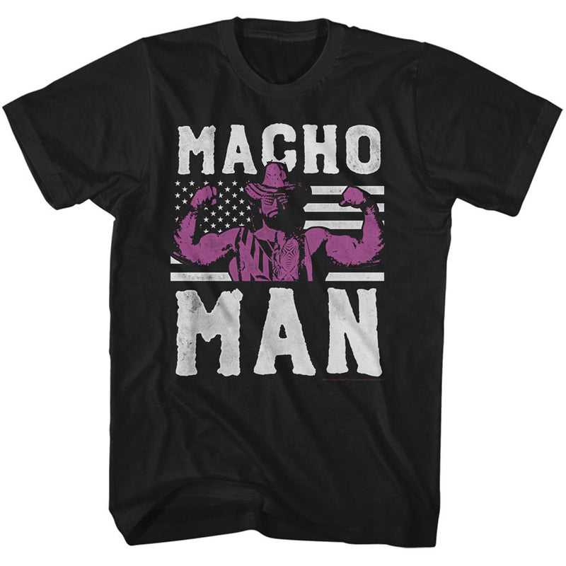 T-Shirt featuring design named Macho Man Randy Savage - American Hero