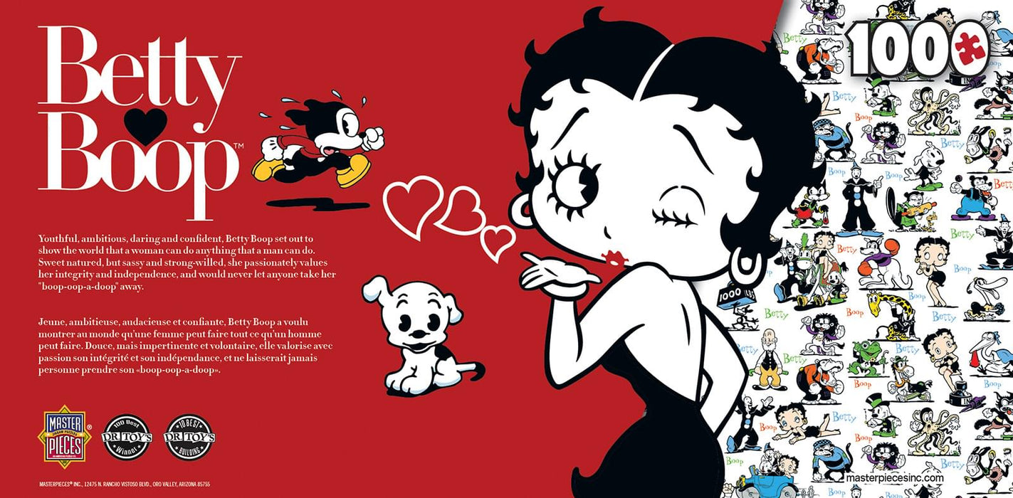 Betty Boop 1000 Piece Panoramic Jigsaw Puzzle
