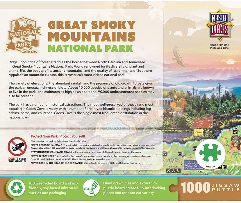 Great Smoky Mountains 1000 Piece Jigsaw Puzzle