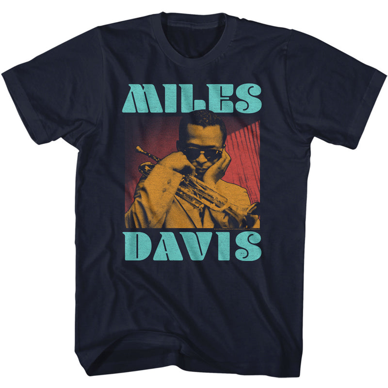 T-Shirt featuring design named Miles Davis - Tricolor