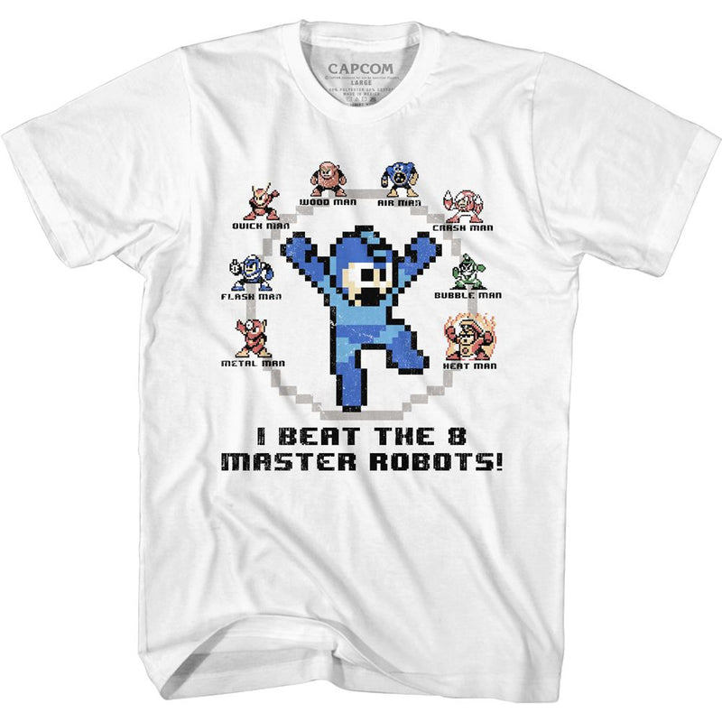 T-Shirt featuring design named Mega Man - 8 Master Robots