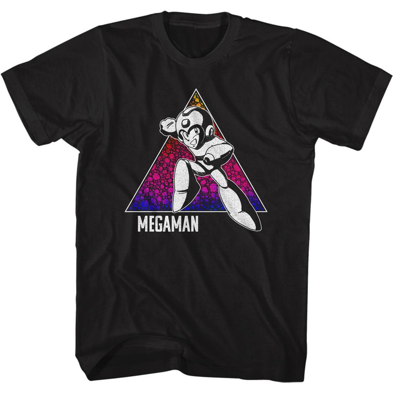 T-Shirt featuring design named Mega Man - Color Triangle