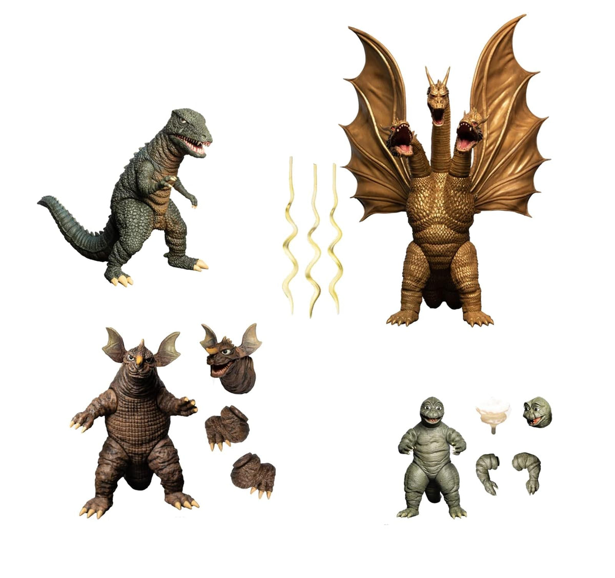 Godzilla Destroy All Monsters 5 Points XL Round 2 | Free Shipping