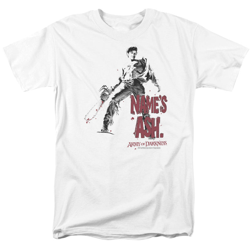 T-Shirt featuring design named Army of Darkness - Name's Ash, product image 1 of 2