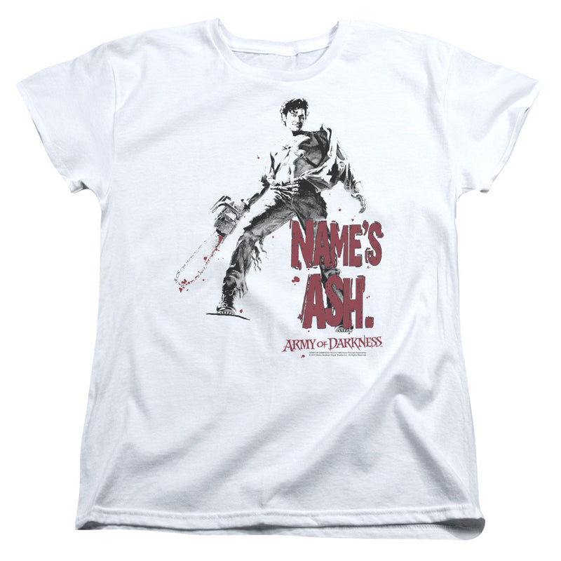 T-Shirt featuring design named Army of Darkness - Name's Ash, product image 2 of 2