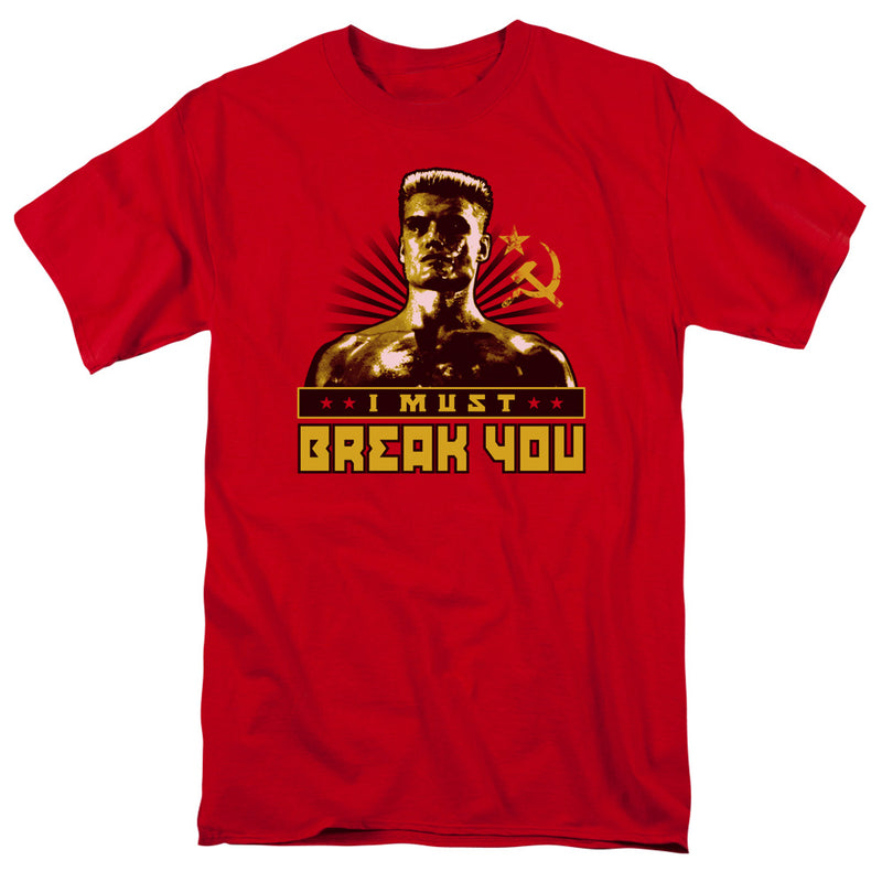 T-Shirt featuring design named Rocky - I Must Break You