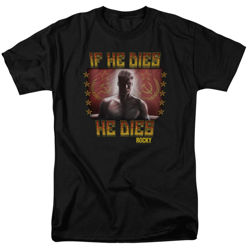 T-Shirt featuring design named Rocky - Condolences, product image 1 of 2
