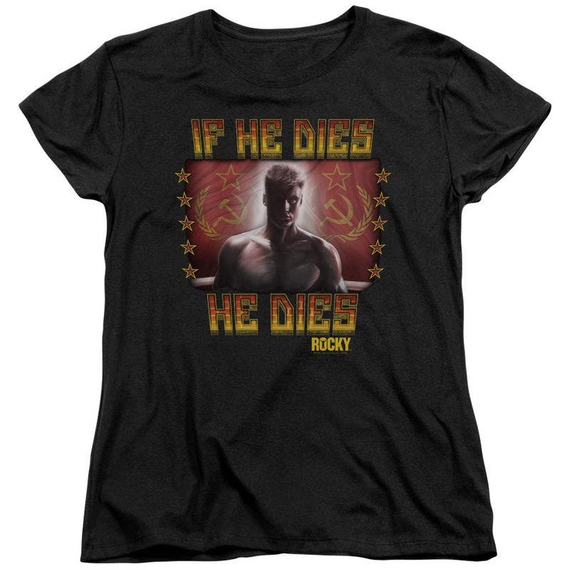T-Shirt featuring design named Rocky - Condolences, product image 2 of 2