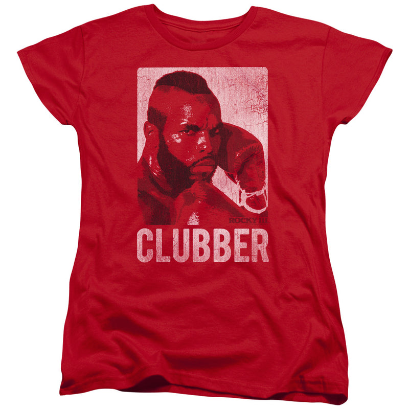 T-Shirt featuring design named Rocky - Clubber Lang (Red), product image 2 of 2