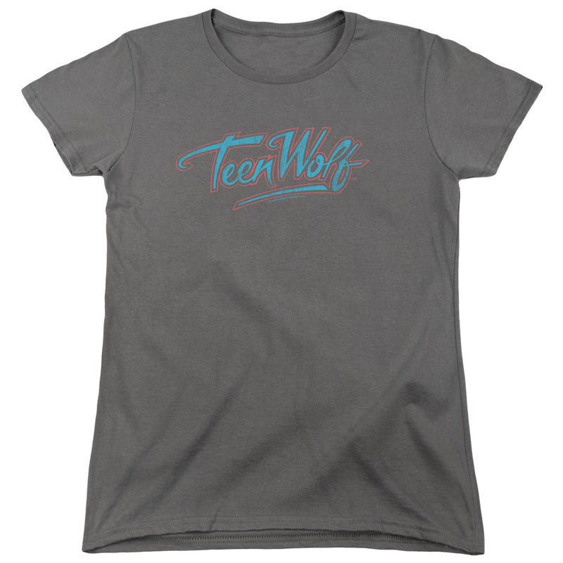 T-Shirt featuring design named Teen Wolf - Neon Logo, product image 2 of 2