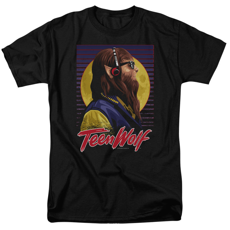 T-Shirt featuring design named Teen Wolf - Headphone Wolf, product image 1 of 2