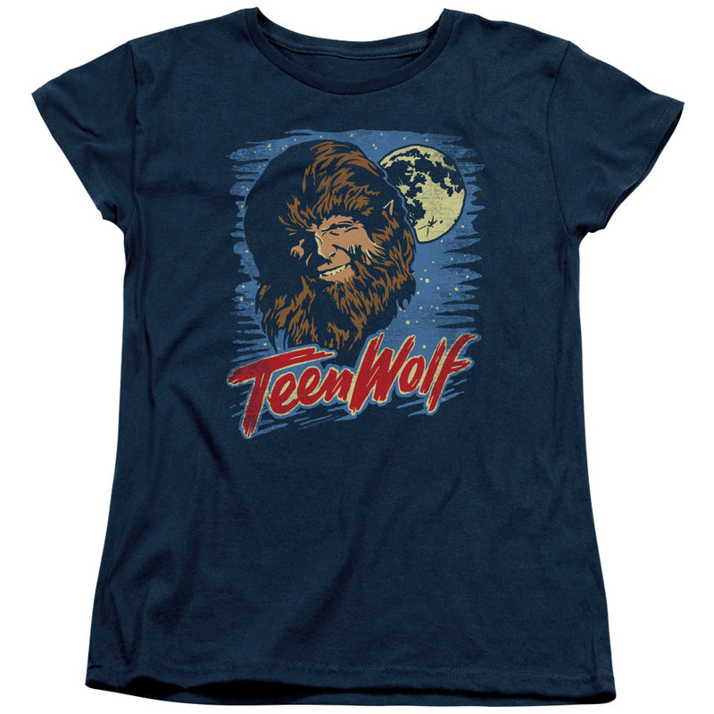 T-Shirt featuring design named Teen Wolf - Moon Wolf, product image 2 of 2