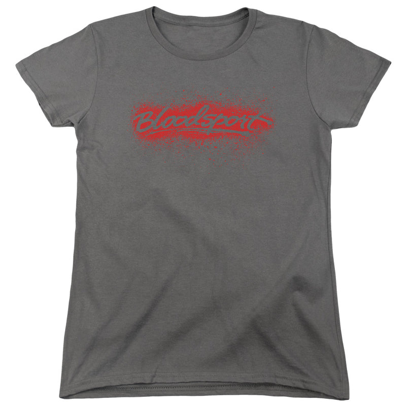 T-Shirt featuring design named Bloodsport - Blood Splatter Logo, product image 2 of 2