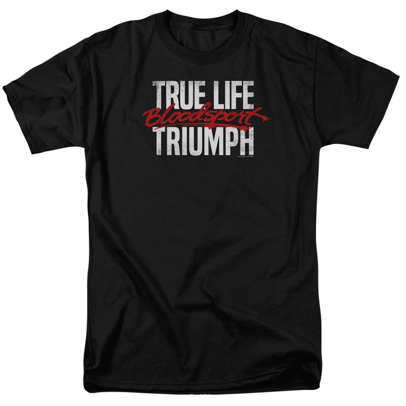 T-Shirt featuring design named Bloodsport - True Story, product image 1 of 2