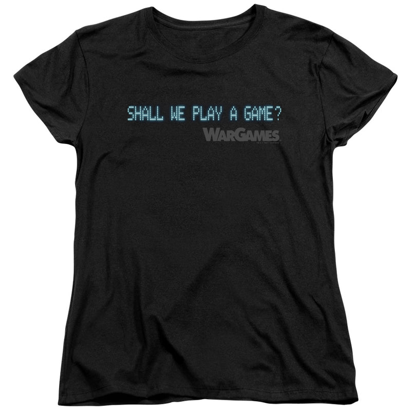 T-Shirt featuring design named Wargames - Shall We, product image 2 of 2